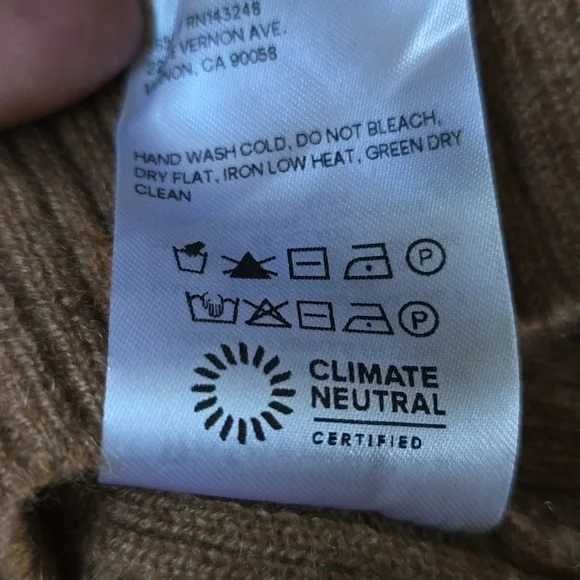 REFORMATION Cashmere Polo Size XS Camel As Seen On Taylor Swift… - Picture 14 of 16